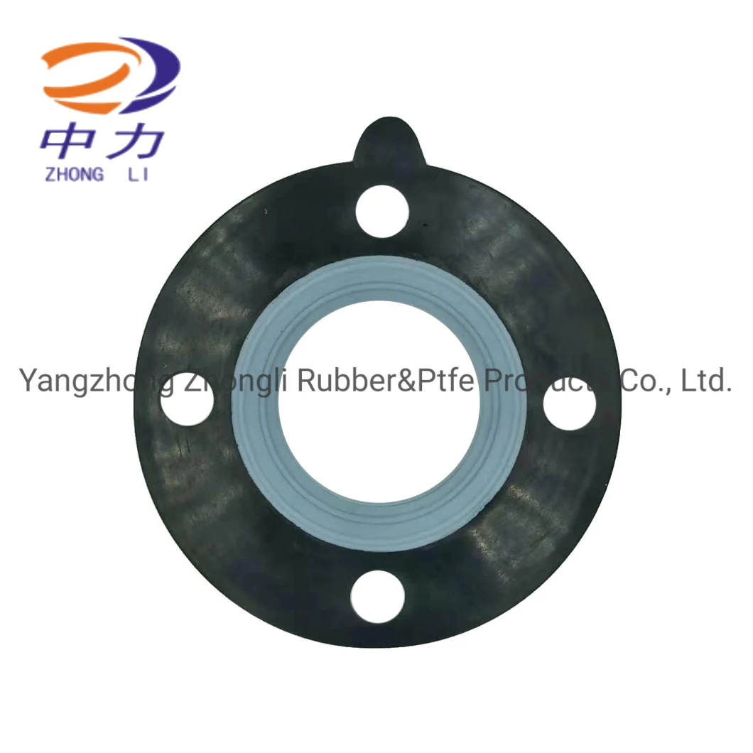 Rubber Gasket, PTFE Film Bonded Rubber Gasket for Sealing