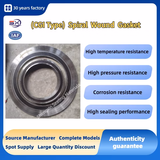 Спирально-навитая прокладка из ПТФЭ.